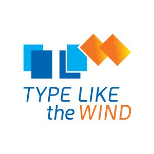 Type Like The Wind Logo