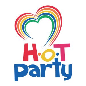 HOT PARTY Logo Design